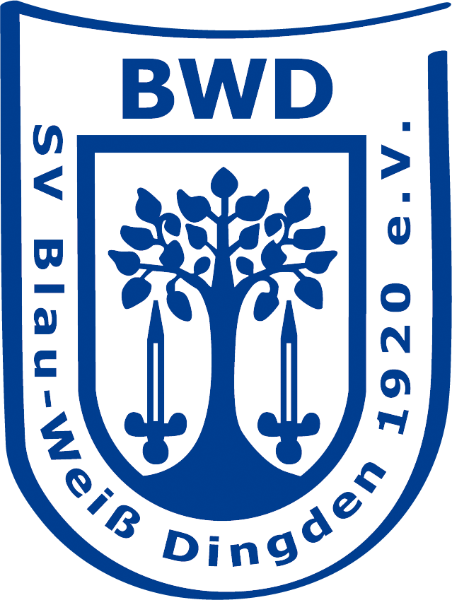 Logo SV Blau Weiß Dingden